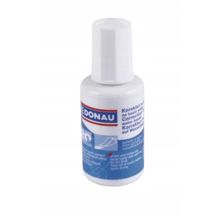 KOREKTOR W PŁYNIE DONAU Z APLIKATOREM NA BAZIE WODY 20ML
