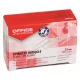 SPINACZE OKRĄGŁE OFFICE PRODUCTS SREBRNE 25MM 100szt