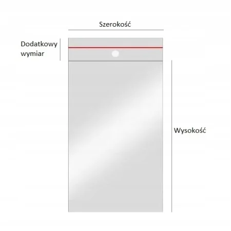 TOREBKI WORECZKI STRUNOWE OFFICE PRODUCTS LDPE 100X150MM 100SZT