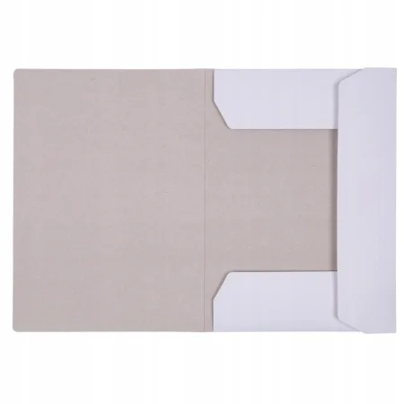TECZKA Z GUMKĄ OFFICE PRODUCTS KARTONOWA A4 350GSM 3-SKRZ BIAŁA