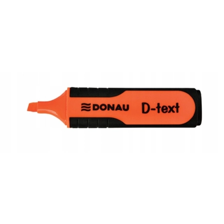 ZAKREŚLACZ FLUORESCENCYJNY DONAU D-TEXT 1-5MM POMARAŃCZOWY