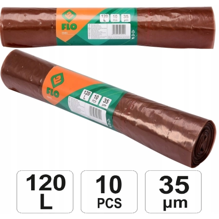 WORKI PERFOROWANE NA TRAWĘ I ODPADY OGRODOWE 120L A10