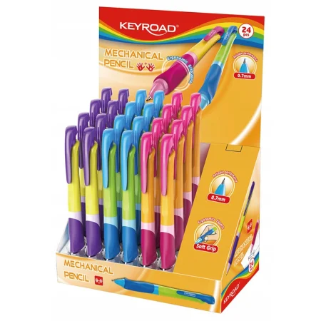 OŁÓWEK AUTOMATYCZNY KEYROAD SMOOZZY WRITER 0,7MM MIX