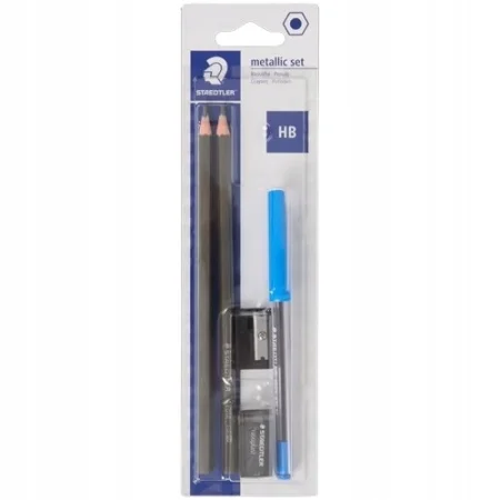 ZESTAW BIUROWY STAEDTLER METALICZNY 5SZT