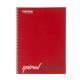 KOŁONOTATNIK OFFICE PRODUCTS 70G A4 LINIA 80K BORDOWY