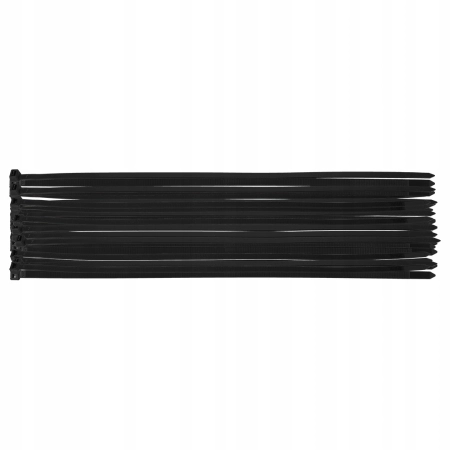 OPASKI ZACISKOWE EXTREME 7.6X400MM CZARNE A50