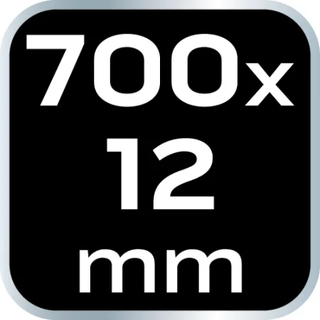OPASKI ZACISKOWE EXTREME 12.0x700mm CZARNE 50szt