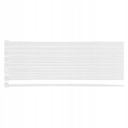 OPASKI ZACISKOWE EXTREME 2.5x80mm BIAŁE 100szt
