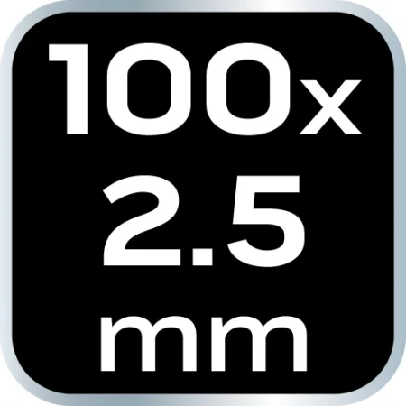 OPASKI ZACISKOWE NEO TOOLS EXTREME 2.5 x 100mm BIAŁE 100szt