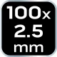OPASKI ZACISKOWE NEO TOOLS EXTREME 2.5 x 100mm BIAŁE 100szt