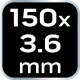 OPASKI ZACISKOWE NEO TOOLS EXTREME 3.6 x 150mm BIAŁE 100szt