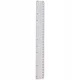 LINIJKA ALUMINIOWA OFFICE ESSENTIALS 30CM