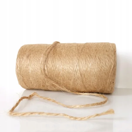 SZNUREK JUTOWY 2MM 50M NA SZPULI