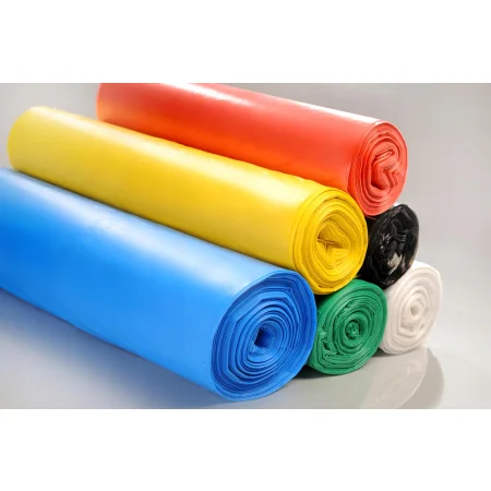 WORKI NA ŚMIECI LDPE 70X110 120L A25 CZERWONE