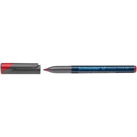 FOLIOPIS PERMANENTNY SCHNEIDER MAXX 224 M 1,0MM CZERWONY