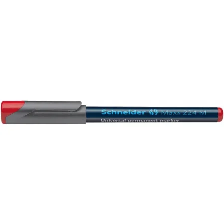 FOLIOPIS PERMANENTNY SCHNEIDER MAXX 224 M 1,0MM CZERWONY