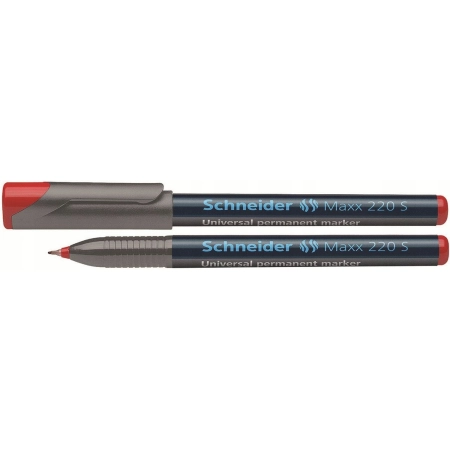 FOLIOPIS PERMANENTNY SCHNEIDER MAXX 224 M 1,0MM CZERWONY