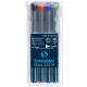 ZESTAW FOLIOPISÓW PERMANENTNYCH SCHNEIDER MAXX 224 M 1,0MM 4SZT MIX