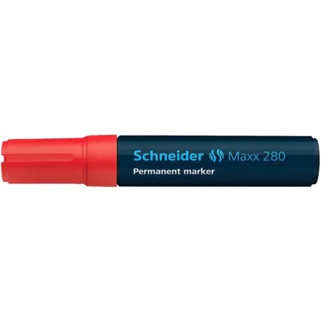 MARKER PERMANENTNY SCHNEIDER MAXX 280 ŚCIĘTY 4-12MM CZERWONY