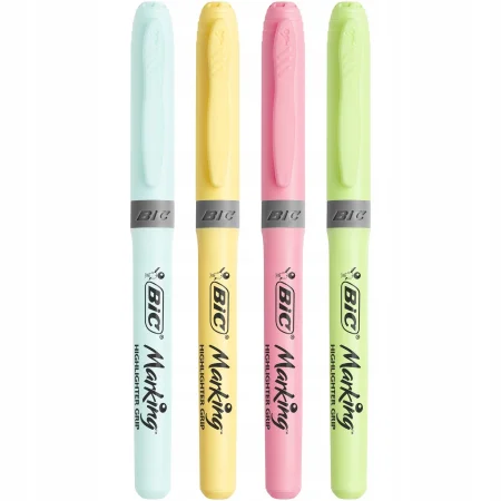 ZAKREŚLACZ BIC HIGHLIGHTER GRIP 4K