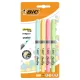 ZAKREŚLACZ BIC HIGHLIGHTER GRIP 4K