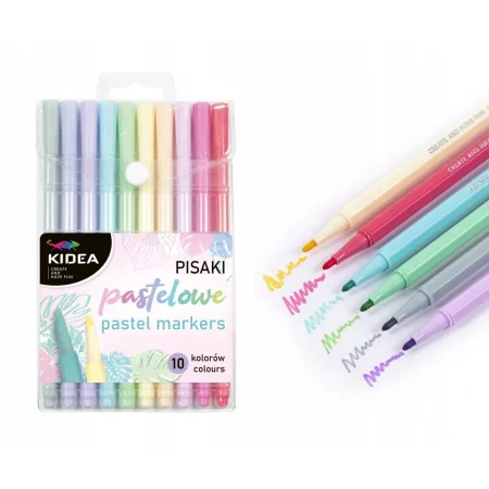 PISAKI PASTELOWE KIDEA DERFORM 10K