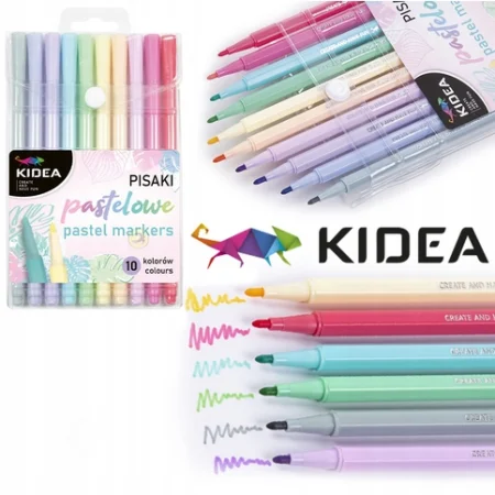 PISAKI PASTELOWE KIDEA DERFORM 10K