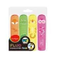 ZAKREŚLACZ KEYROAD FLUO JUNGLE 1-5 MM 4SZT ETUI MIX