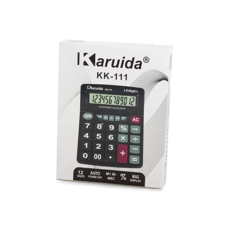 KALKULATOR KK-111 - 01140 - DUŻE CYFRY BIUROWY SZKOLNY DUŻY WYGODNY