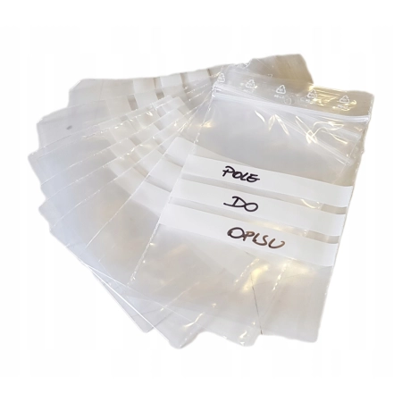 WORECZKI STRUNOWE Z POLEM DO OPISU 50MIC 80X120MM A100