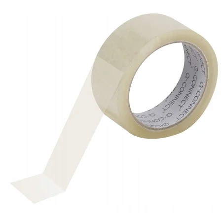 TAŚMA PAKOWA Q-CONNECT AKRYL TRANSPARENT 48/66