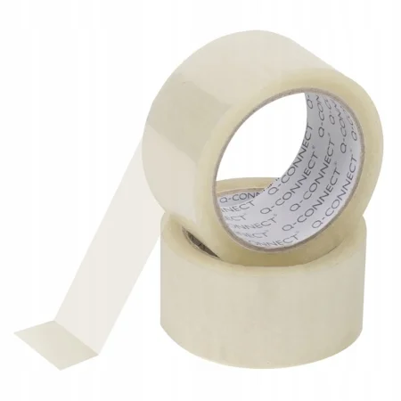 TAŚMA PAKOWA Q-CONNECT AKRYL TRANSPARENT 48/66