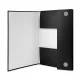 TECZKA PRZESTRZENNA Z RZEPEM OFFICE PRODUCTS PP A4/1,5CM 3-SKRZ CZARNA