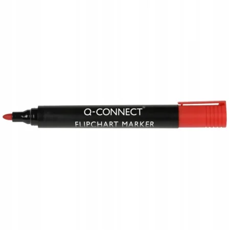 MARKER DO FLIPCHARTÓW Q-CONNECT OKRĄGŁY CZERWONY