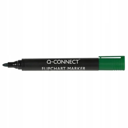 MARKER DO FLIPCHARTÓW Q-CONNECT OKRĄGŁY ZIELONY