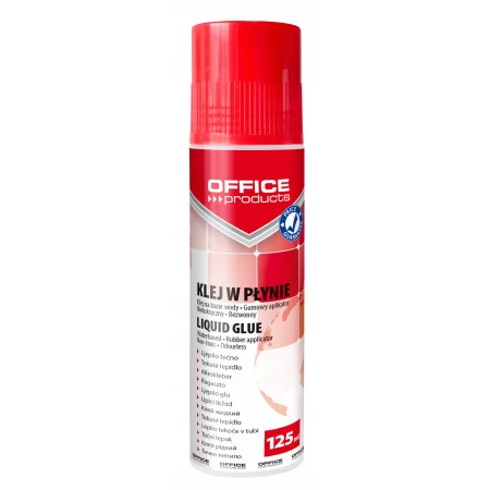 KLEJ W PŁYNIE BIUROWY OFFICE PRODUCTS 125ML TRANSPARENTNY