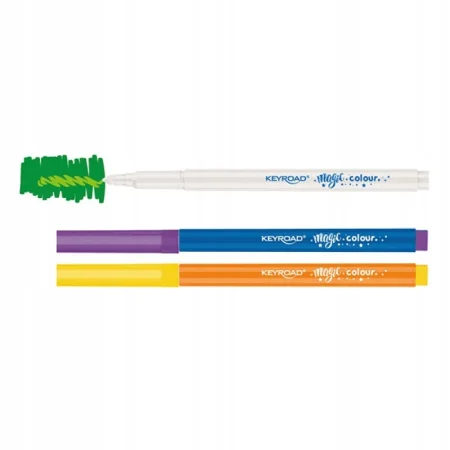 FLAMASTRY KEYROAD 9SZT.+1SZT MAGIC 18K MIX