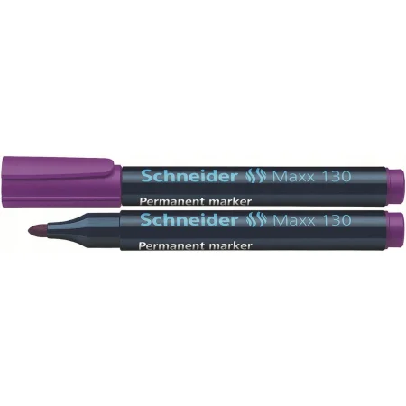 MARKER PERMANENTNY SCHNEIDER MAXX 130 OKRĄGŁY 1-3MM FIOLETOWY
