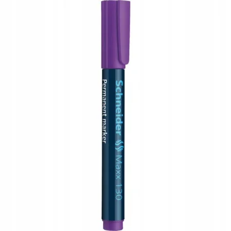 MARKER PERMANENTNY SCHNEIDER MAXX 130 OKRĄGŁY 1-3MM FIOLETOWY