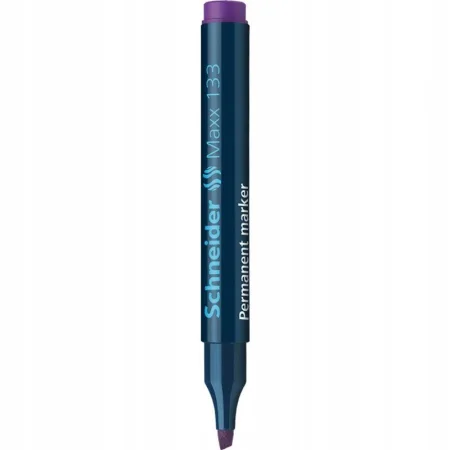 MARKER PERMANENTNY SCHNEIDER MAXX 130 OKRĄGŁY 1-3MM FIOLETOWY