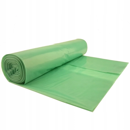 WORKI NA ŚMIECI LDPE 90X140 240L A10 ZIELONE