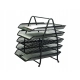 ZESTAW NA BIURKO Q-CONNECT OFFICE SET METALOWY 5 SZUFLADEK CZARNY