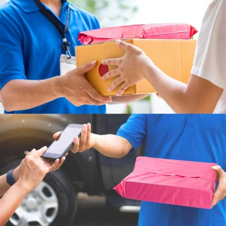 FOLIOPAKI KURIERSKIE FOLIOPAK KOPERTY FOLIOWE B5 FIOLETOWE 190x250MM 50szt