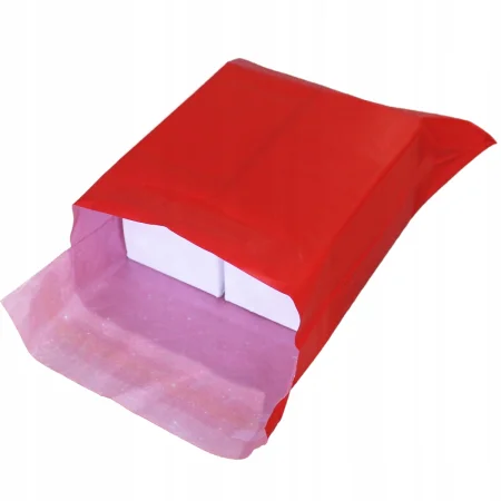 FOLIOPAKI KURIERSKIE CZERWONE FOLIOPAK KOPERTY FOLIOWE B5 190x250 50szt