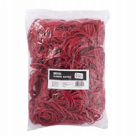 GUMKA RECEPTURKA DRECT 80MM 1.5/3.0 CZERWONA 1KG