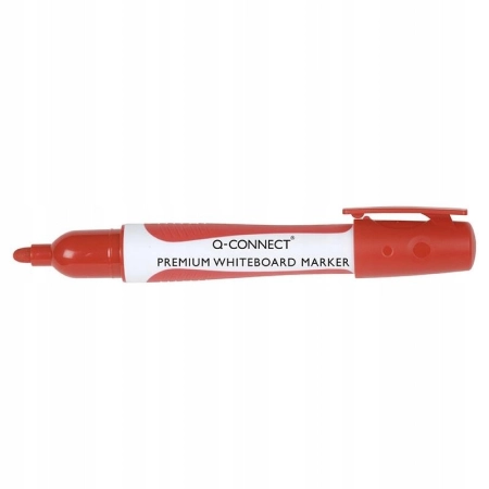MARKER DO TABLIC Q-CONNECT PREMIUM OKRĄGŁY 2-3MM CZERWONY