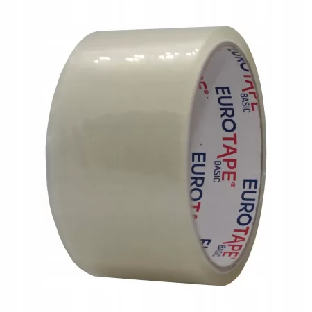 TAŚMA PAKOWA EUROTAPE BASIC TRANSPARENT 48/40