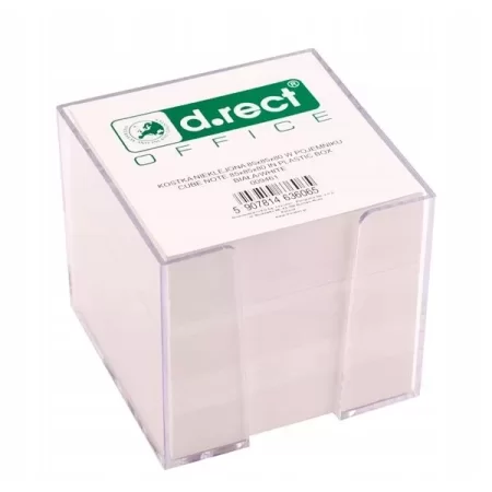 KOSTKA D.RECT NIEKLEJONA W PUDEŁKU 85x85x80 BIAŁA