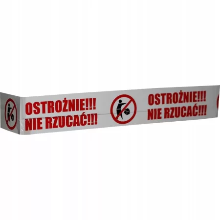 TAŚMA PAKOWA NADRUK OSTROŻNIE NIE RZUCAĆ 2K 48/40