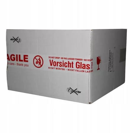 TAŚMA PAKOWA NADRUK FRAGILE VORSICHT GLAS 1K 48/40